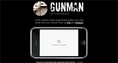Desktop Screenshot of playgunman.com